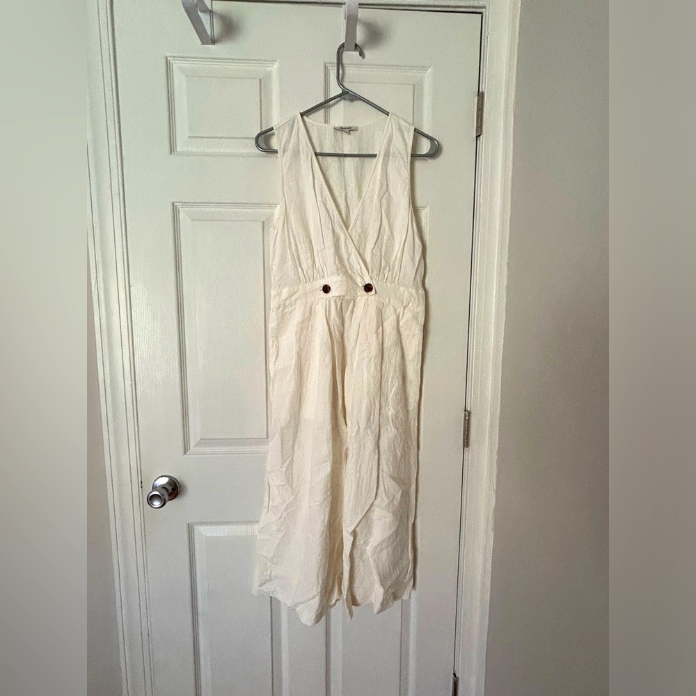 Madewell Midi Dress with Buttons